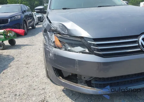 2014 Volkswagen Passat S из США, поврежденный, VIN 1VWAS7A32EC070490